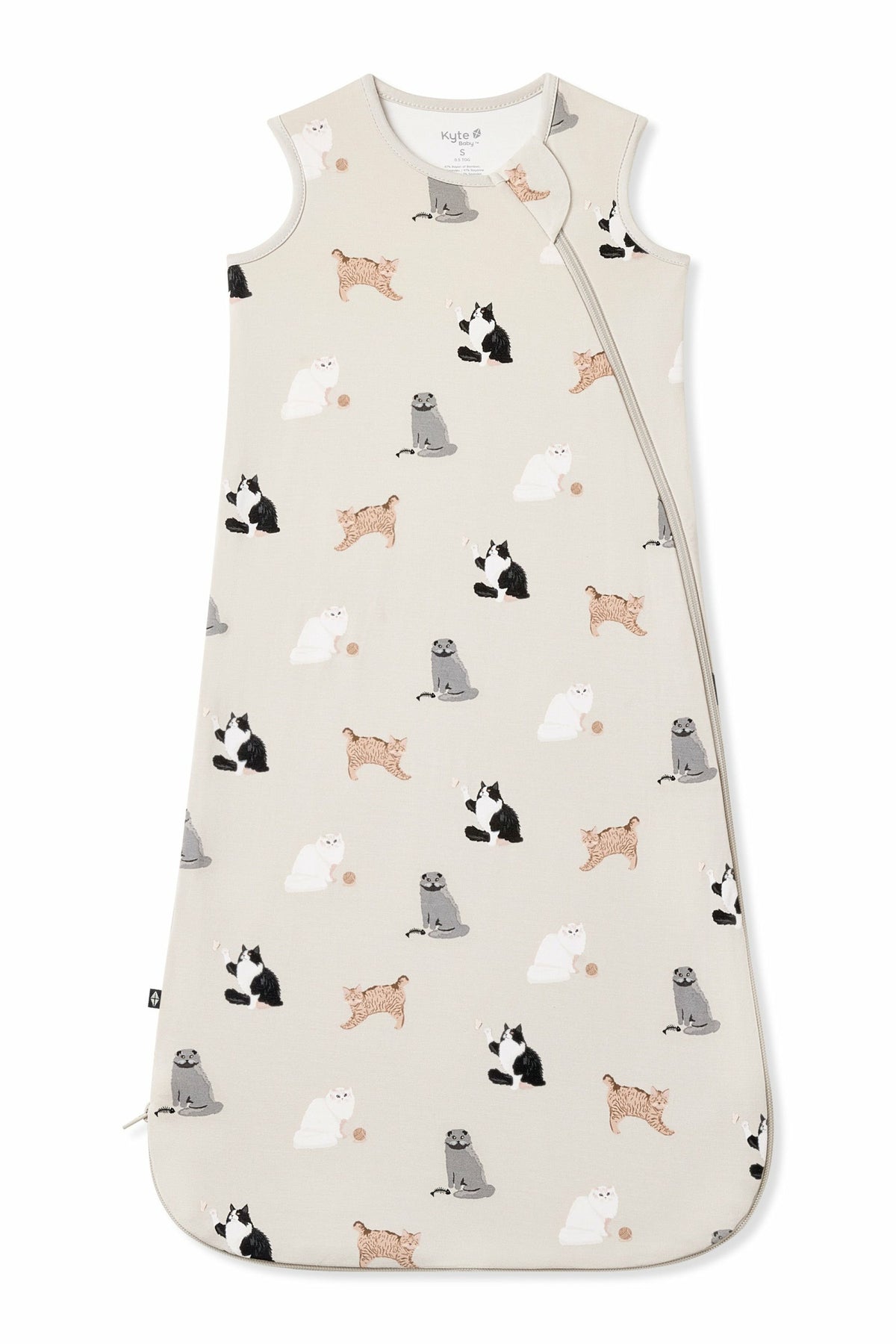 Sleep Bag in Fluffy Cat 0.5 | Kyte Baby