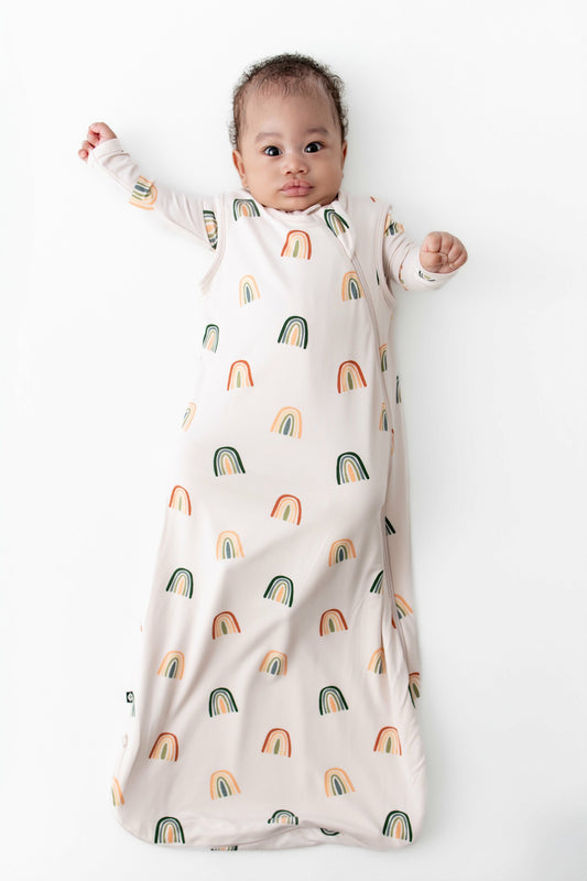 Sleep Bag in Retro Rainbow 0.5 | Kyte Baby
