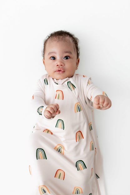 Sleep Bag in Retro Rainbow 0.5 | Kyte Baby