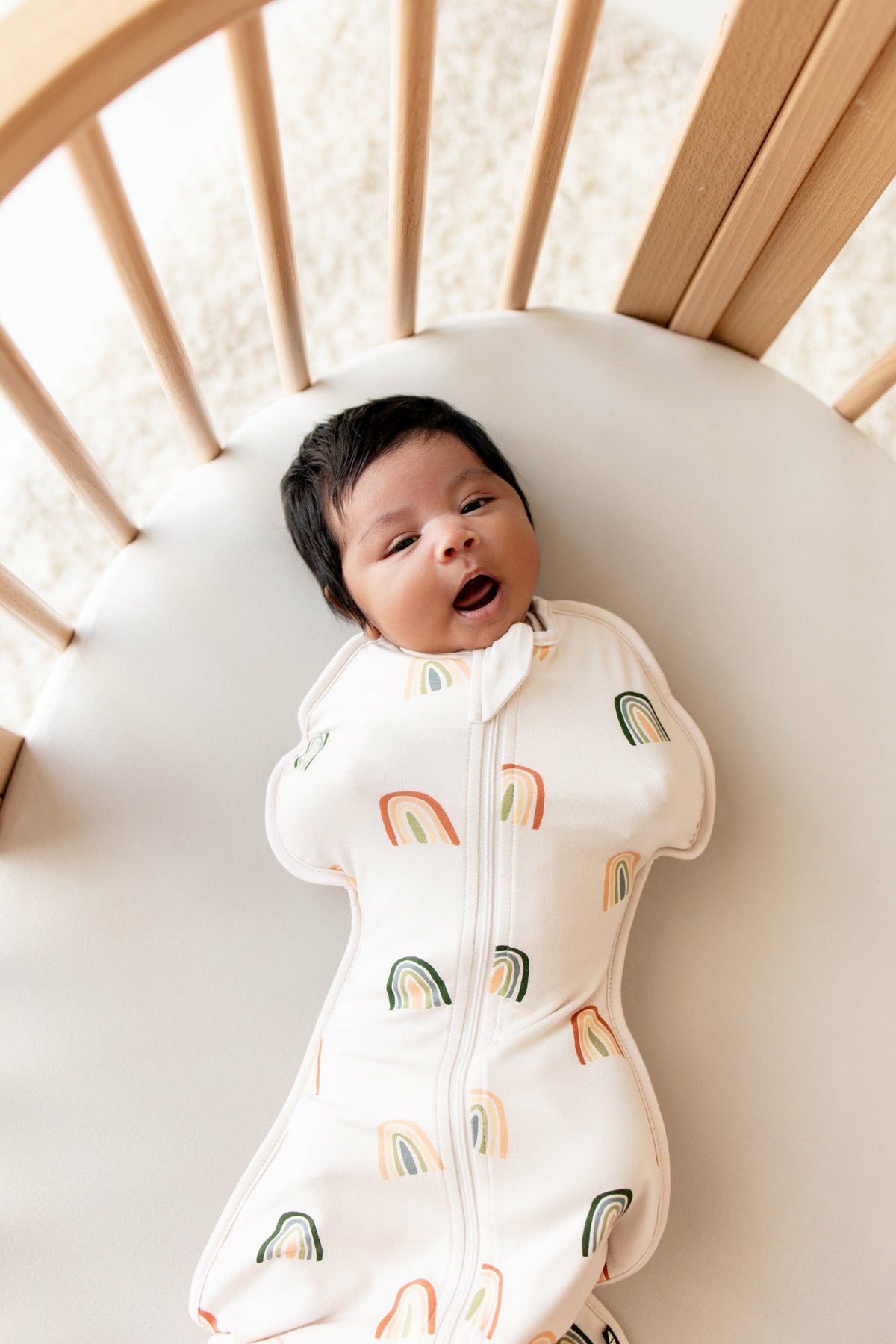 Swaddle Bag in Retro Rainbow 0.5 | Kyte Baby