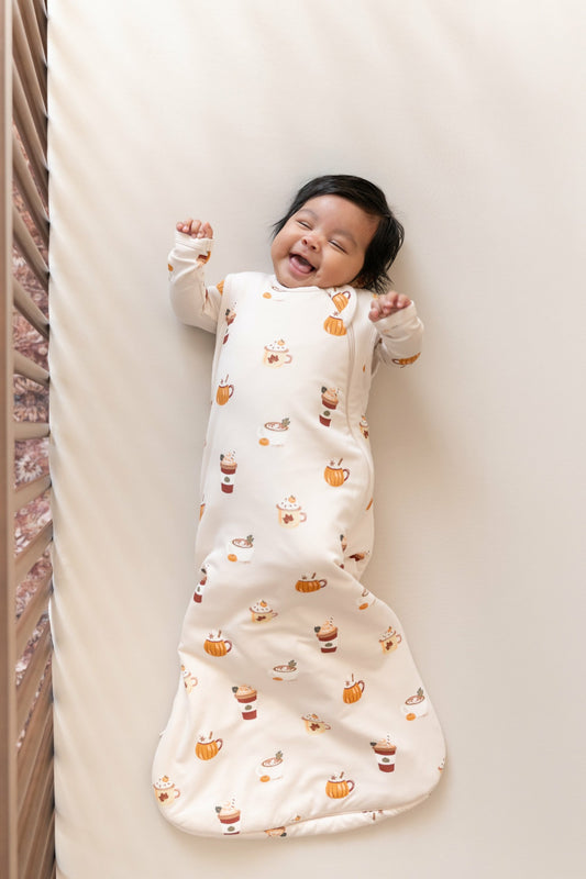 Sleep Bag in Pumpkin Spice Latte 1.0 | Kyte Baby