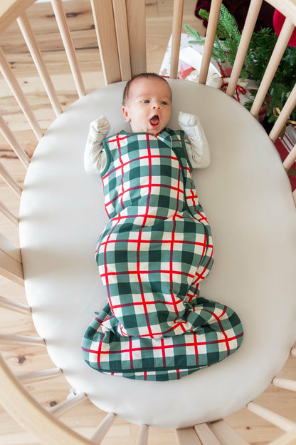 Sleep Bag in Holiday Plaid 1.0 | Kyte Baby