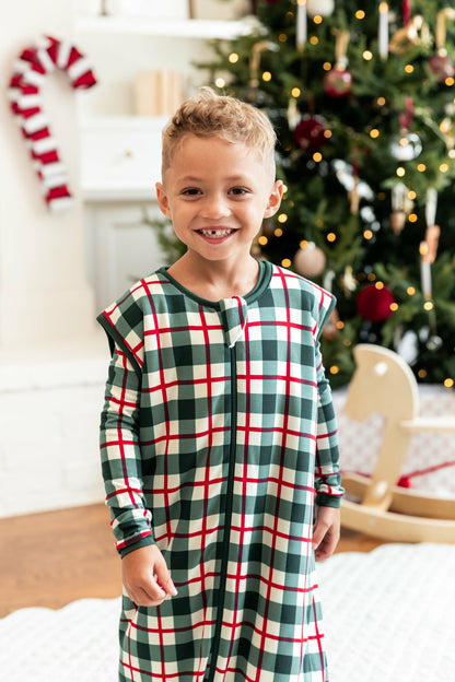 Sleep Bag Walker in Holiday Plaid 1.0 | Kyte Baby