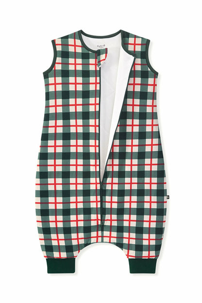 Sleep Bag Walker in Holiday Plaid 1.0 | Kyte Baby