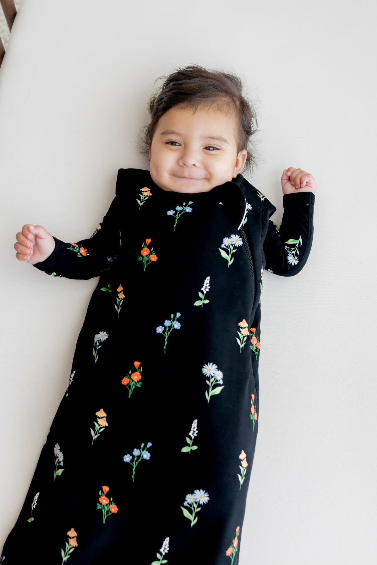 Sleep Bag in Midnight Wildflower 1.0 | Kyte Baby