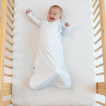 Sleep Bag in Small Mist Stripe 1.0 | Kyte Baby