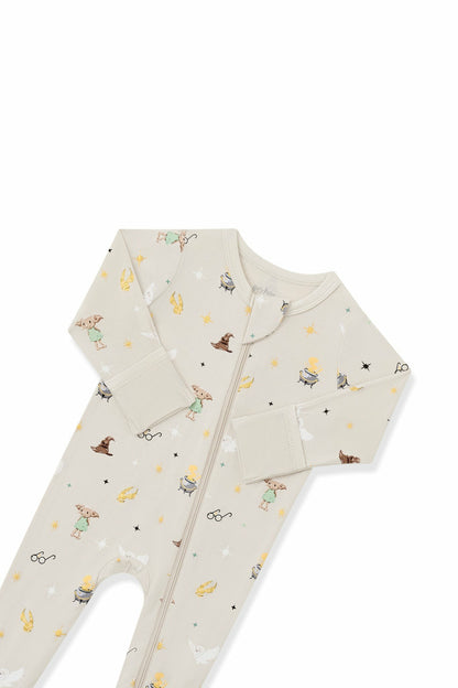 Zippered Footie in Starry Icon | Kyte Baby