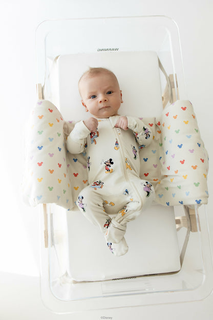 Zippered Footie in Mickey Mouse and Friends | Kyte Baby