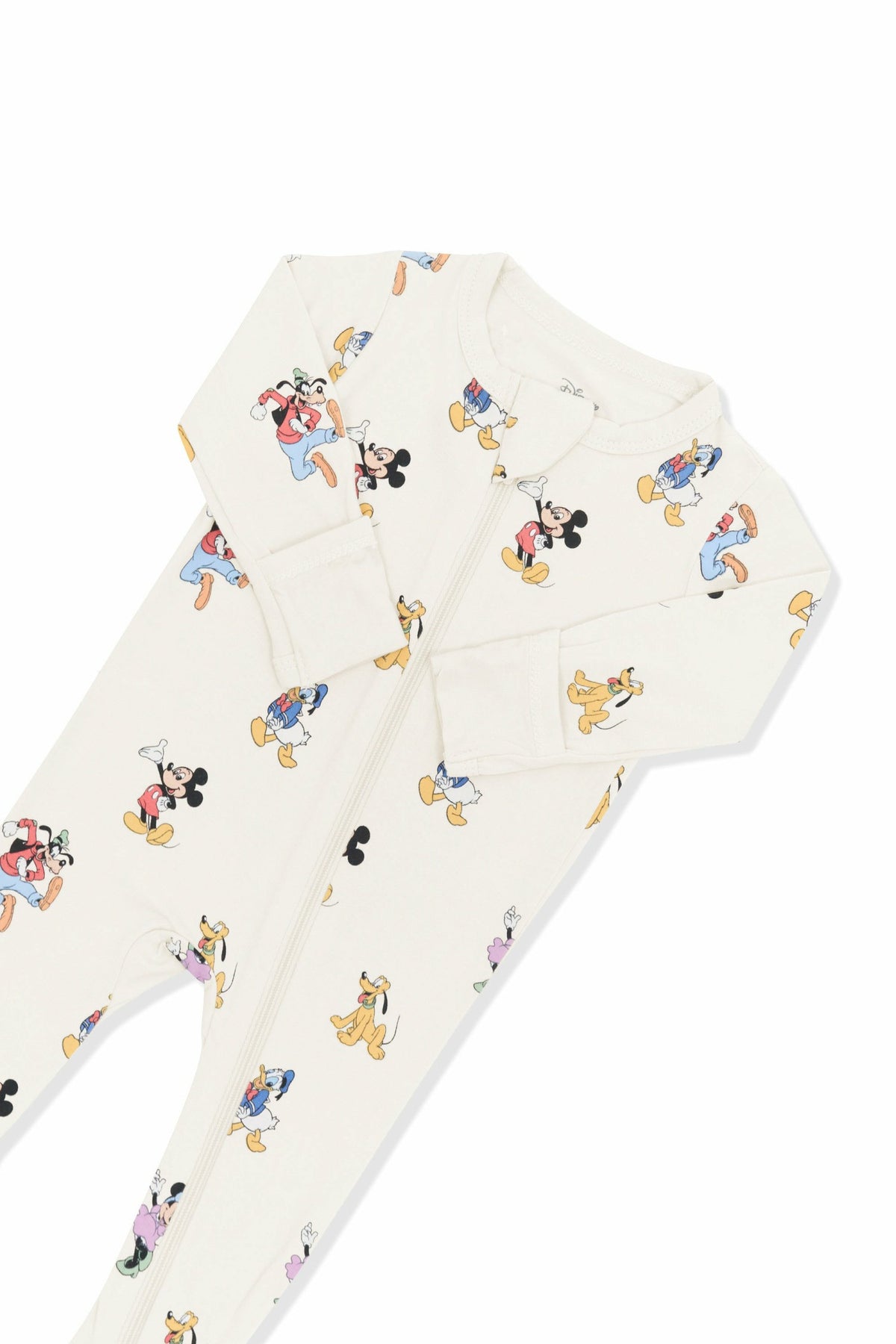 Zippered Footie in Mickey Mouse and Friends | Kyte Baby