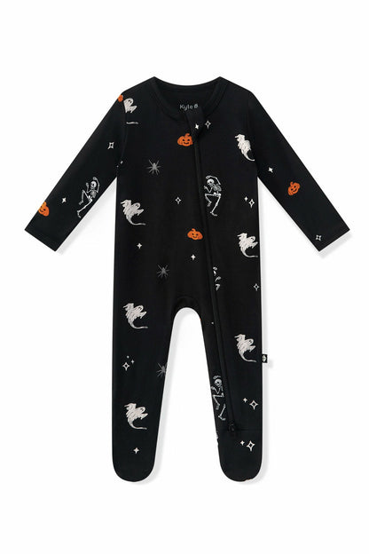 Zippered Footie in Halloween Friends | Kyte Baby