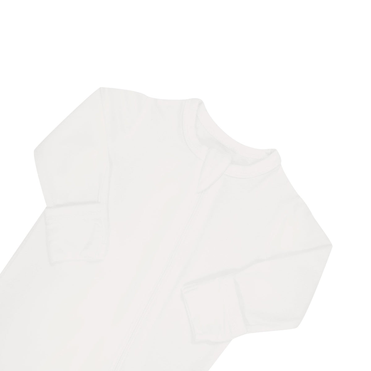 Zippered Footie in Cloud | Kyte Baby