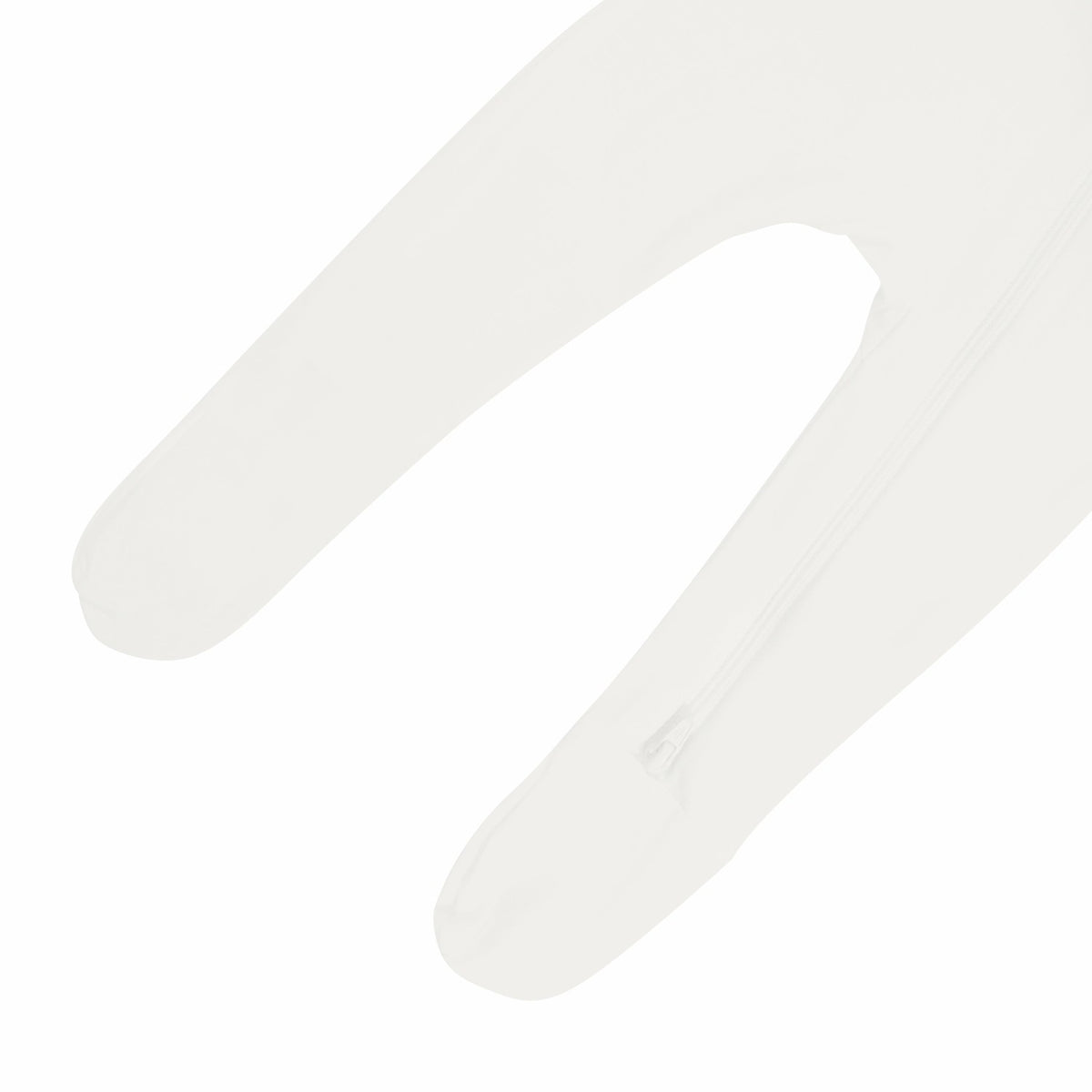 Zippered Footie in Cloud | Kyte Baby