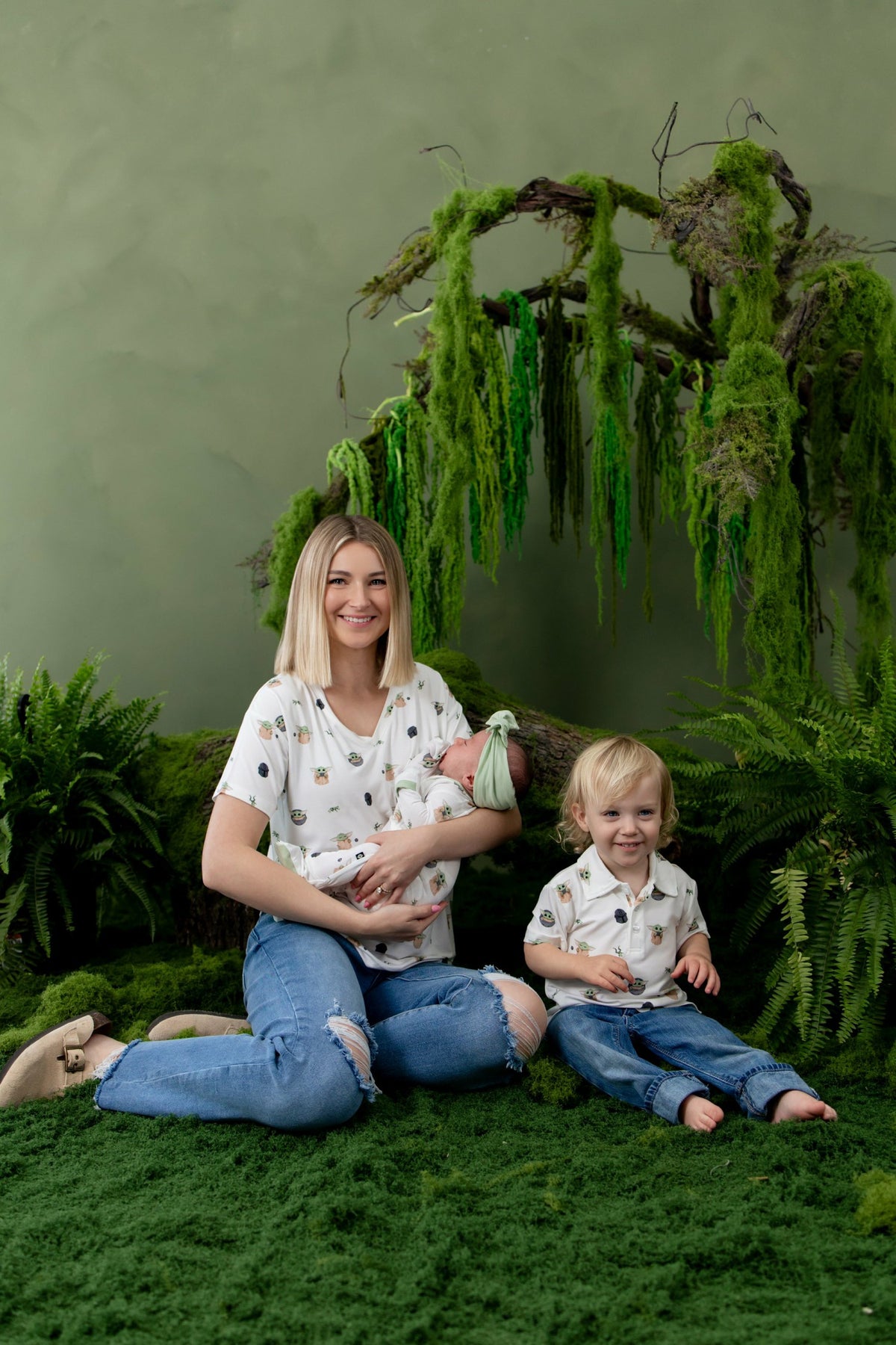 Zippered Footie in Grogu™ | Kyte Baby