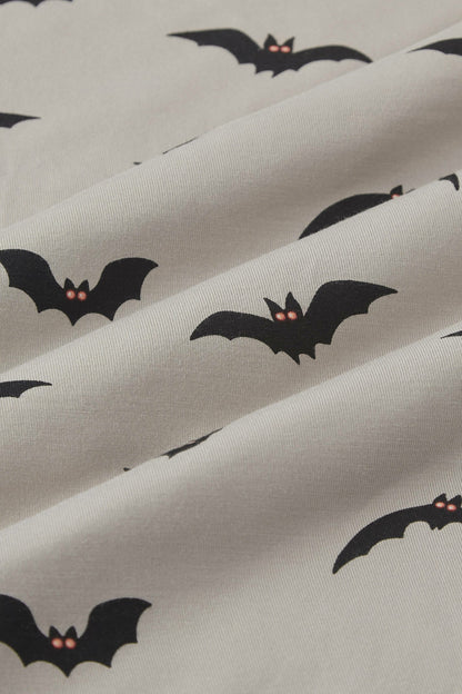 Zippered Footie in Bats | Kyte Baby