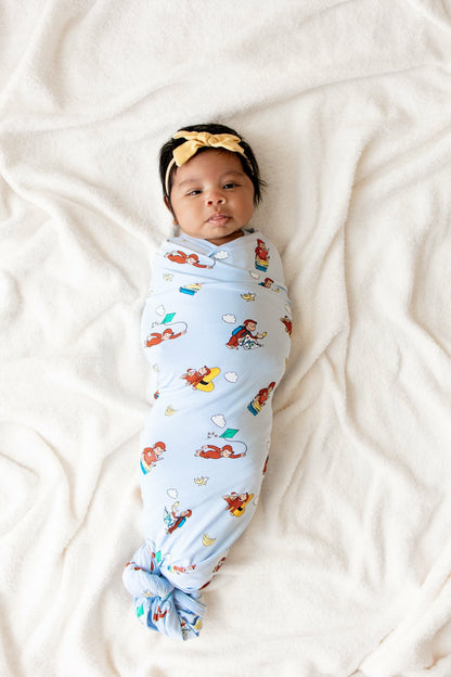 Swaddle Blanket in Curious George | Kyte Baby