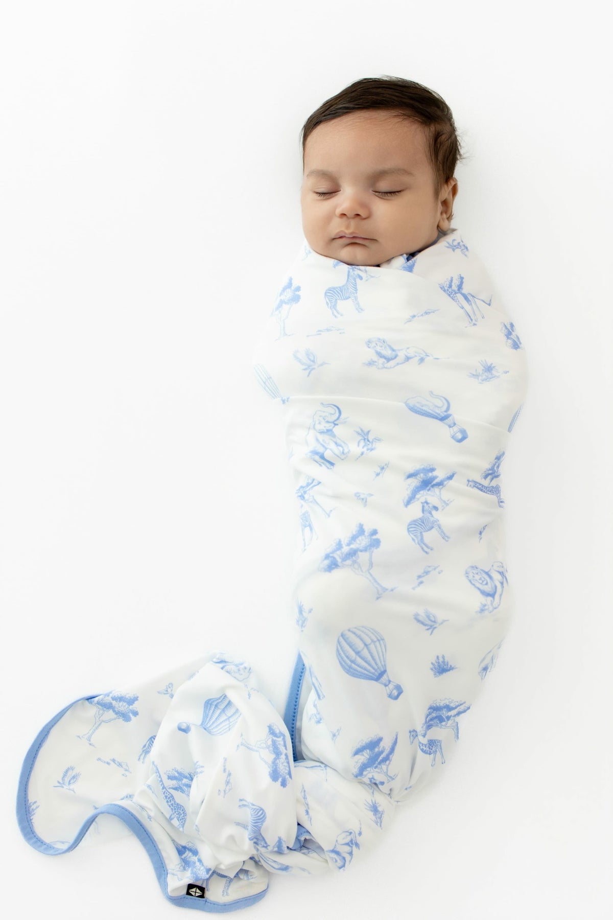 Swaddle Blanket in Toile Safari | Kyte Baby