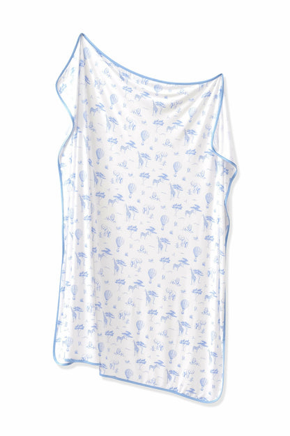 Swaddle Blanket in Toile Safari | Kyte Baby