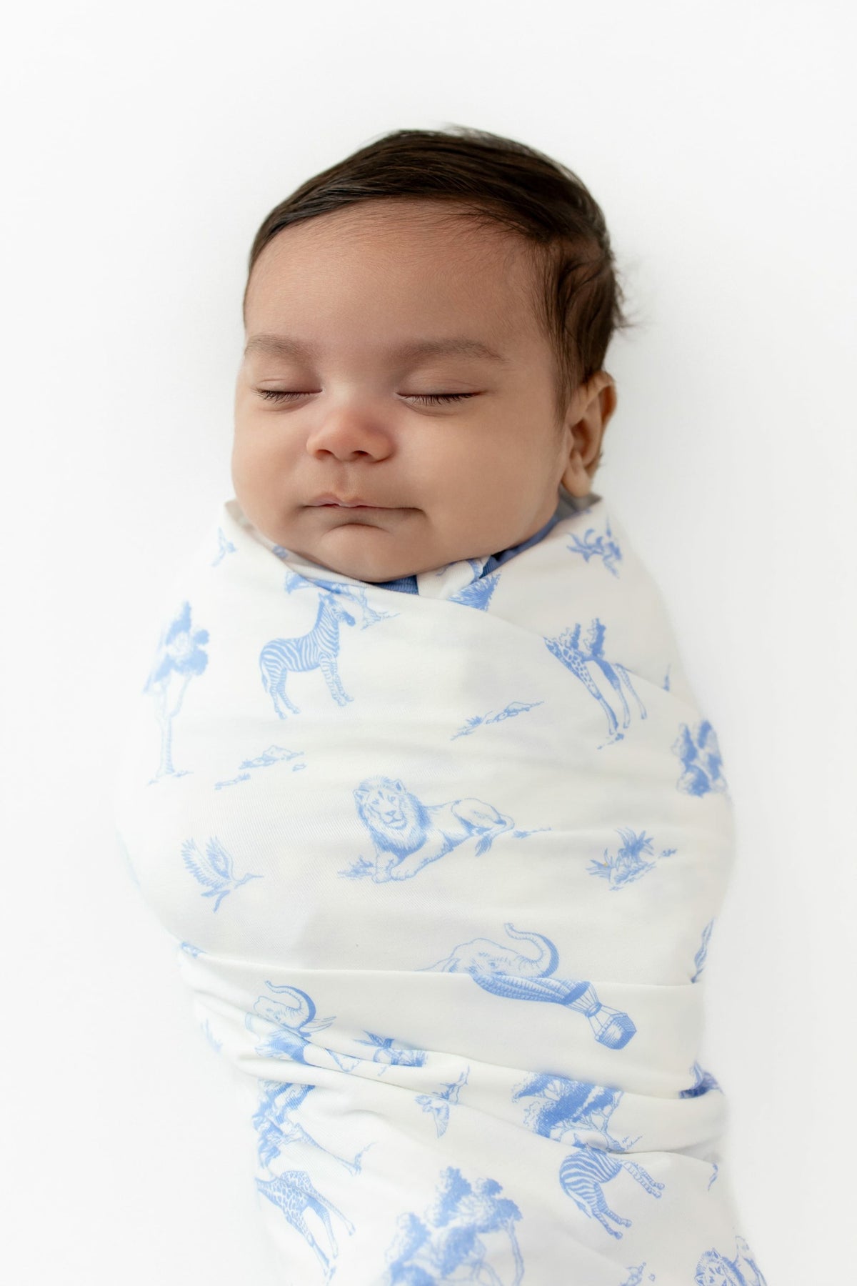 Swaddle Blanket in Toile Safari | Kyte Baby