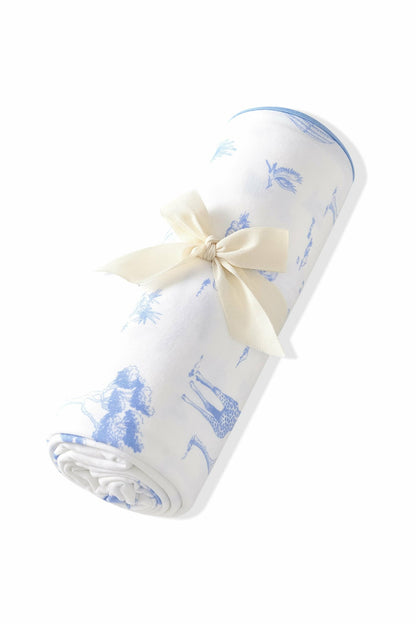 Swaddle Blanket in Toile Safari | Kyte Baby