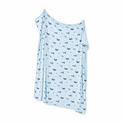 Swaddle Blanket in Take Off | Kyte Baby