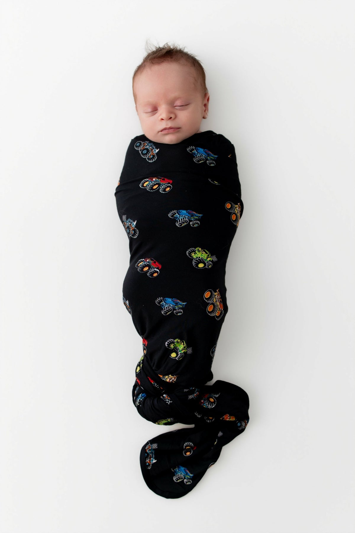 Swaddle Blanket in Monster Truck | Kyte Baby