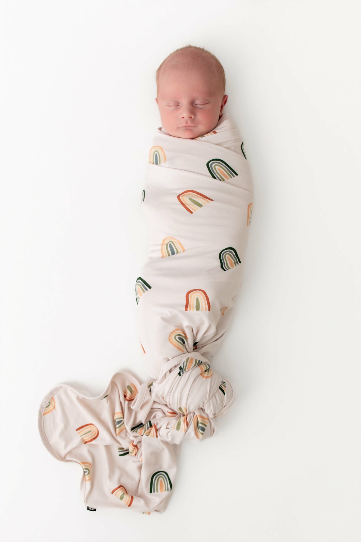 Swaddle Blanket in Retro Rainbow | Kyte Baby