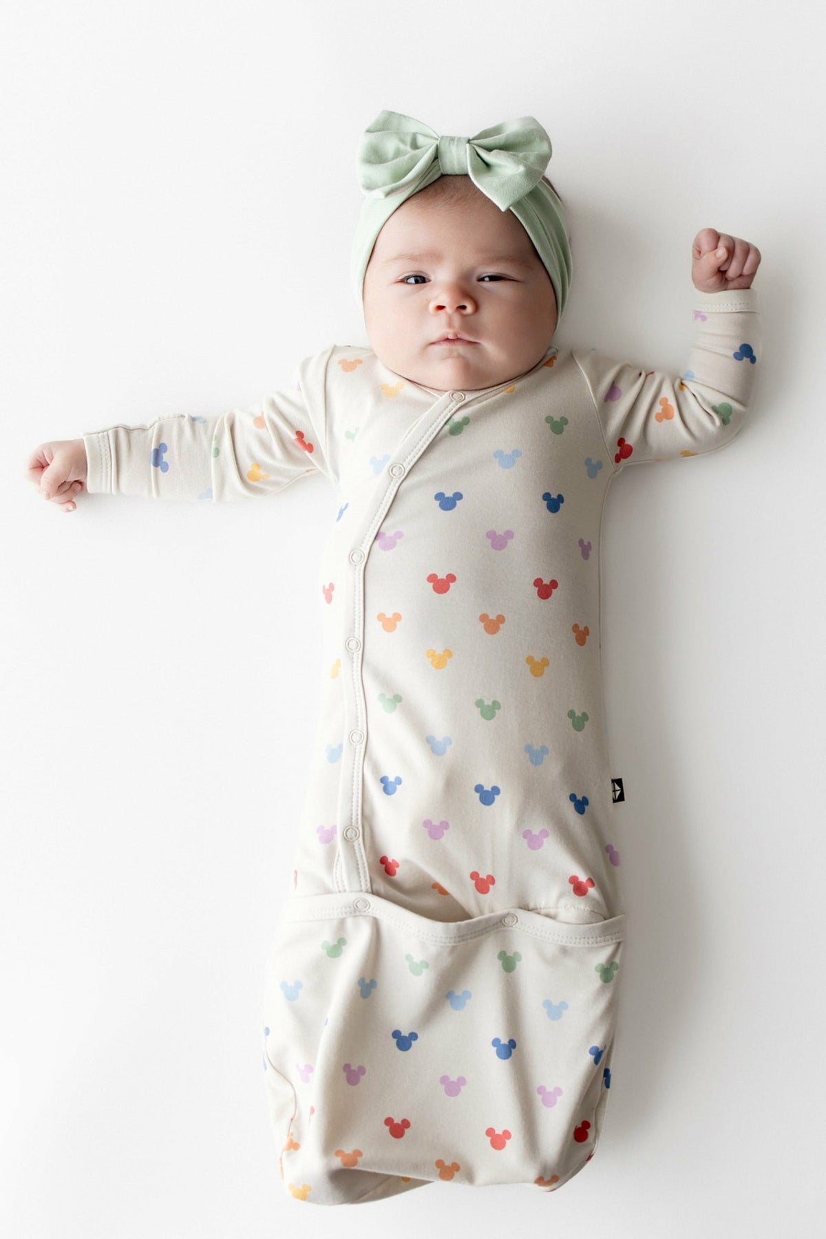Bundler in Pastel Mickey Mouse | Kyte Baby