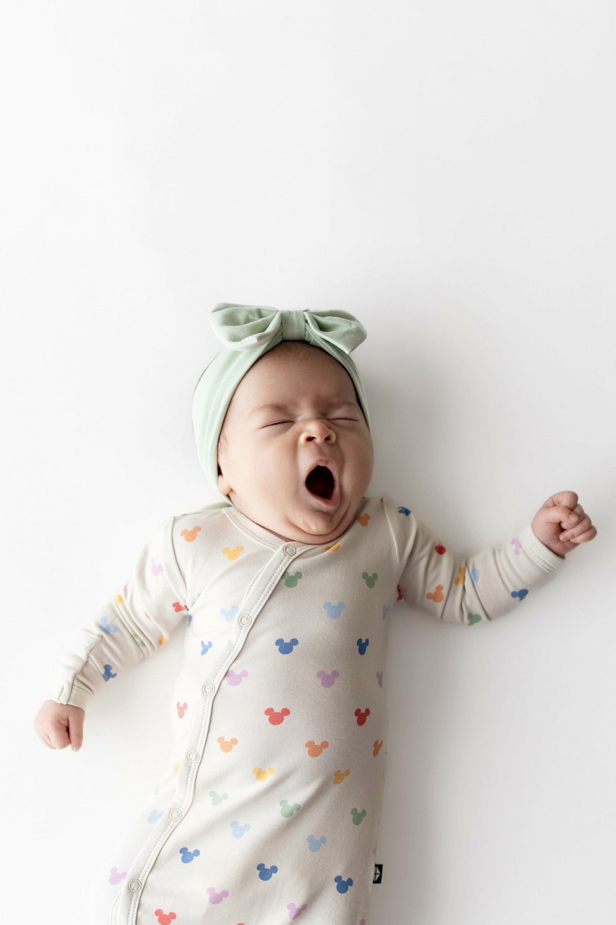 Bundler in Pastel Mickey Mouse | Kyte Baby