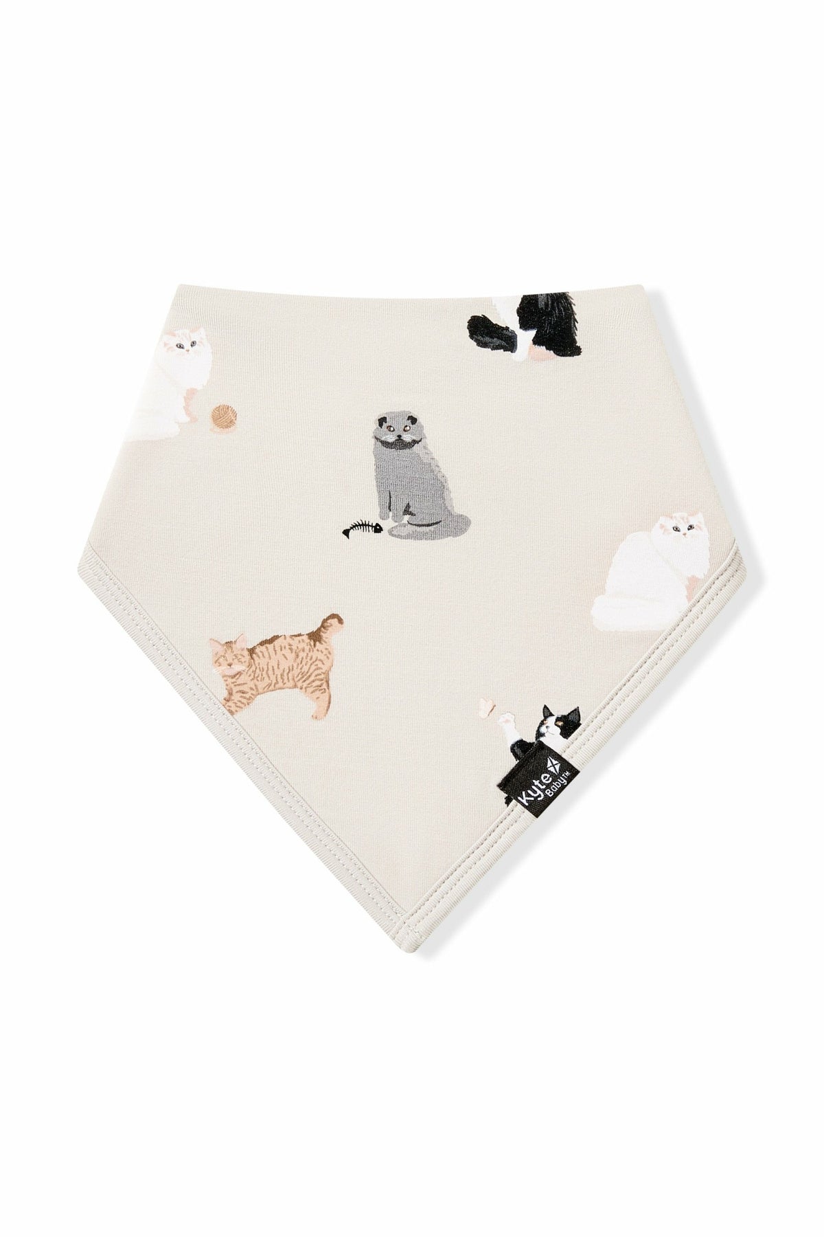 Bib in Fluffy Cat | Kyte Baby