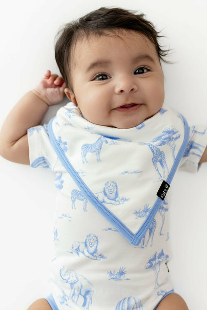 Bib in Toile Safari | Kyte Baby