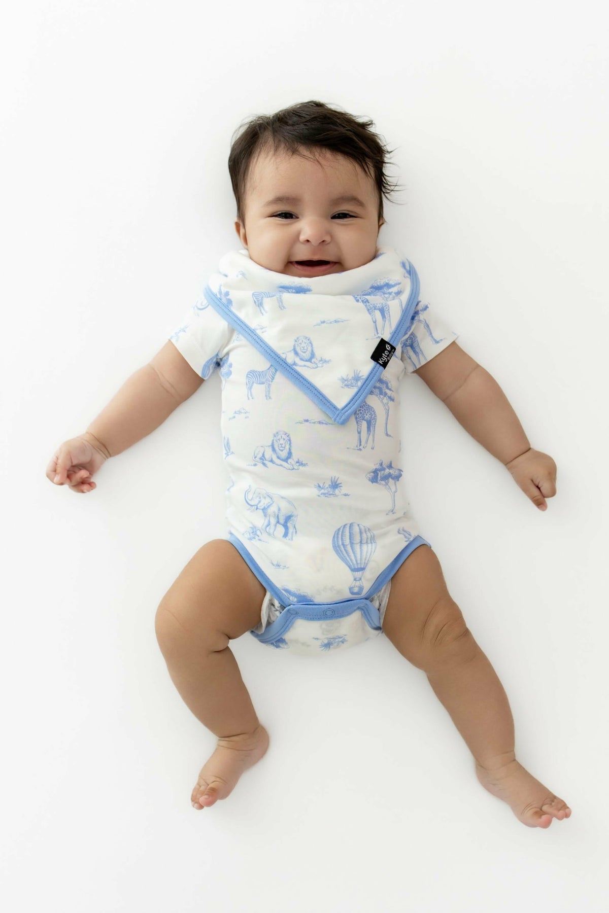 Bib in Toile Safari | Kyte Baby