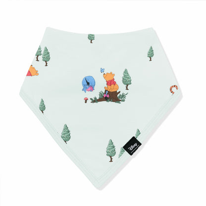 Bib in Winnie the Pooh Hundred Acre Wood | Kyte Baby