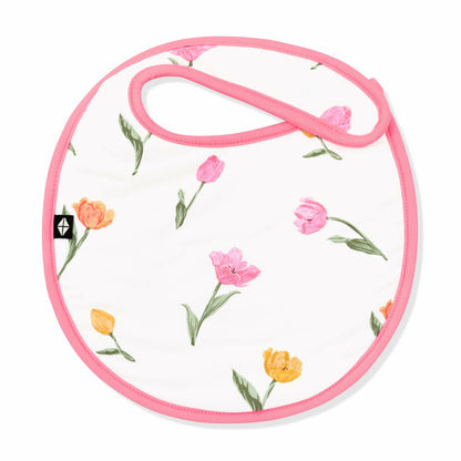Cushy Bib in Tulip | Kyte Baby