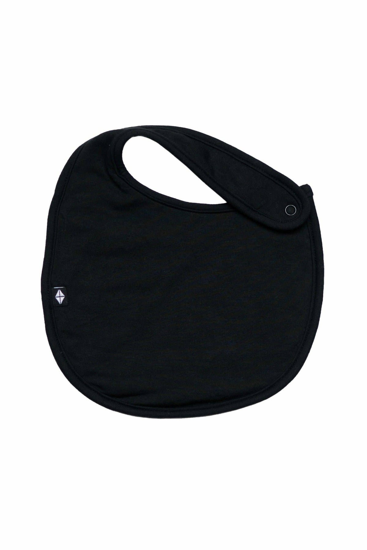 Cushy Baby Bib in Midnight Black | Kyte Baby