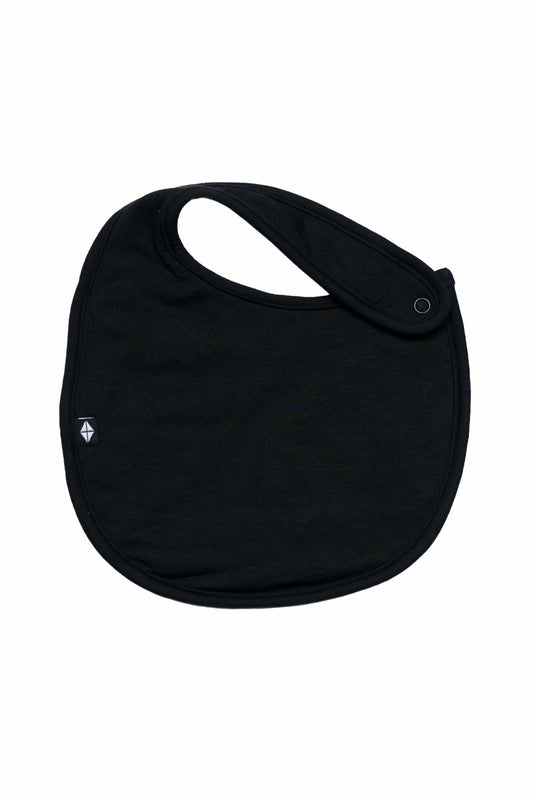 Cushy Baby Bib in Midnight Black | Kyte Baby