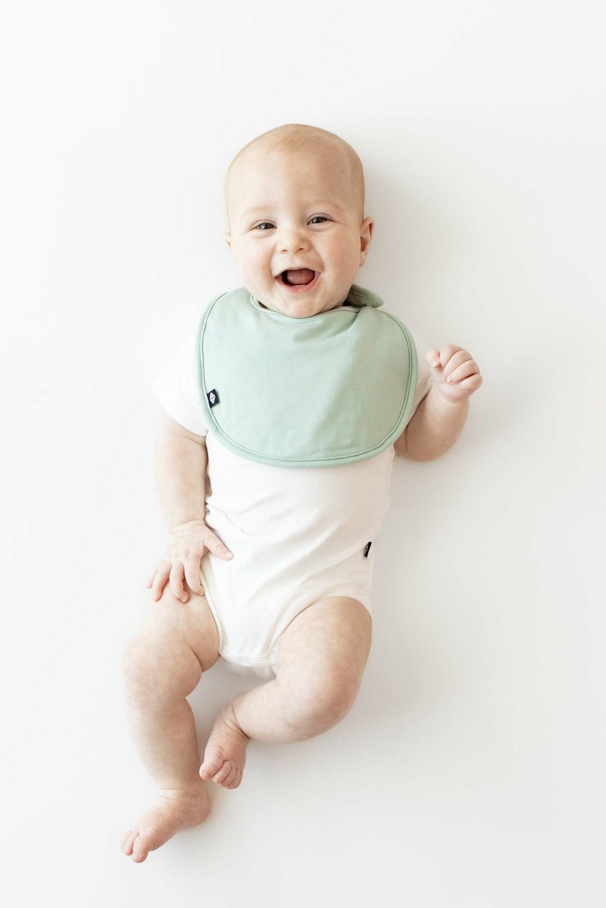Bamboo Cushy Bib in Sage | Kyte Baby