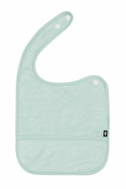 Terry Pocket Bib in Sage | Kyte Baby
