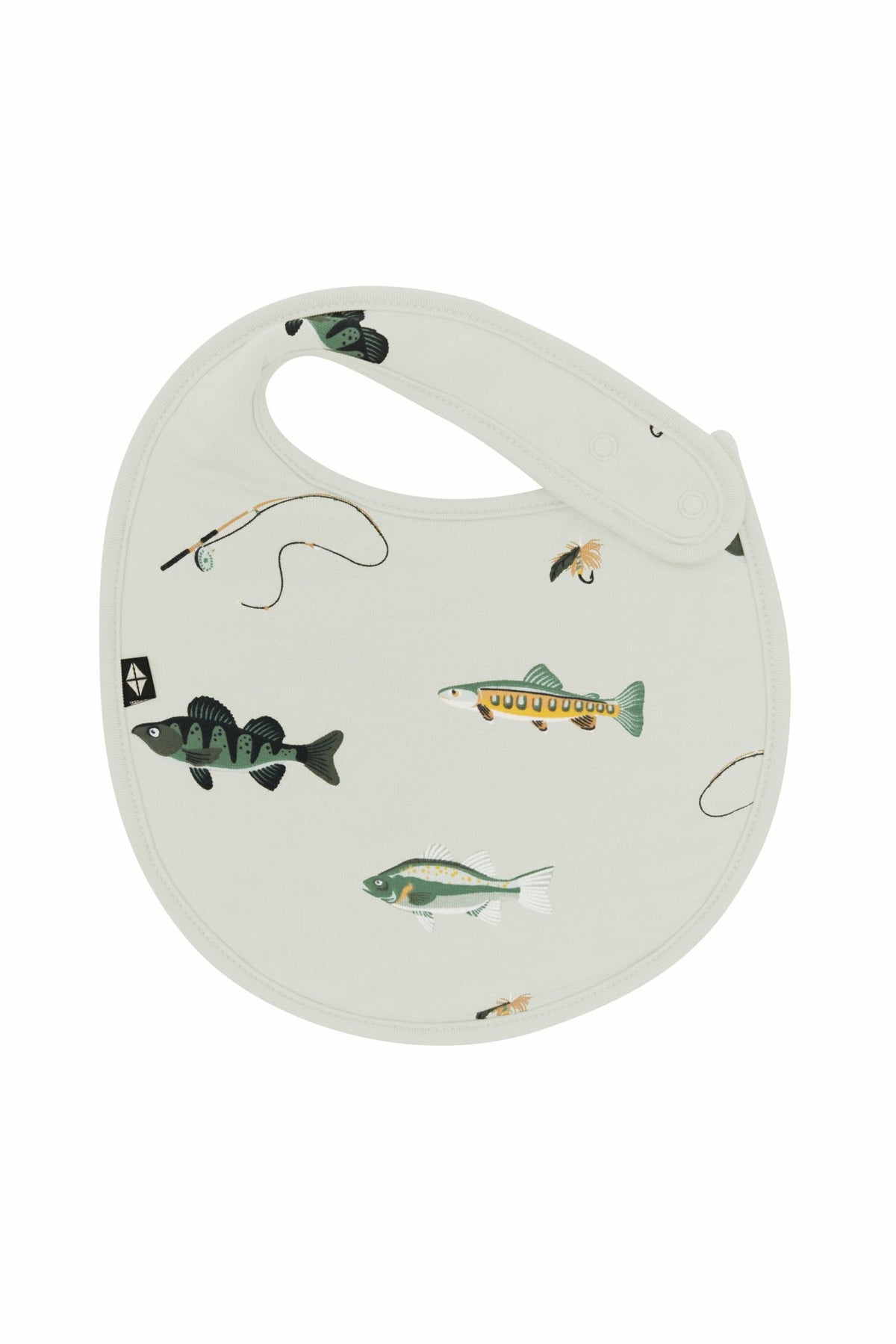 Cushy Bib in Fishing | Kyte Baby