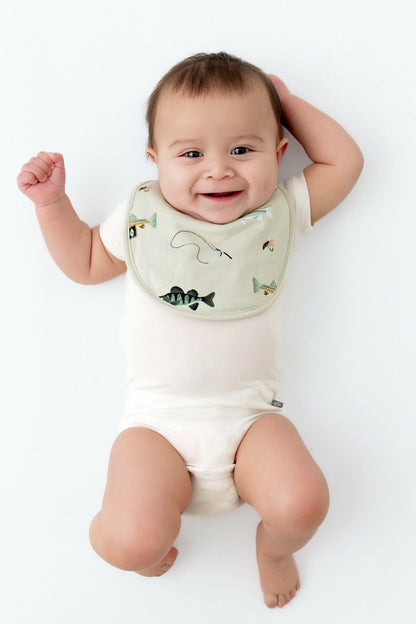 Cushy Bib in Fishing | Kyte Baby