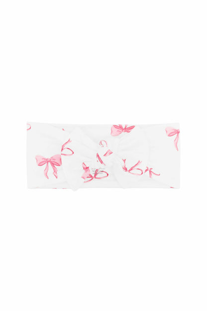 Knotted Bow Headband in Bow | Kyte Baby
