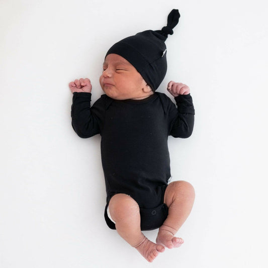 Knotted Cap in Midnight | Kyte Baby