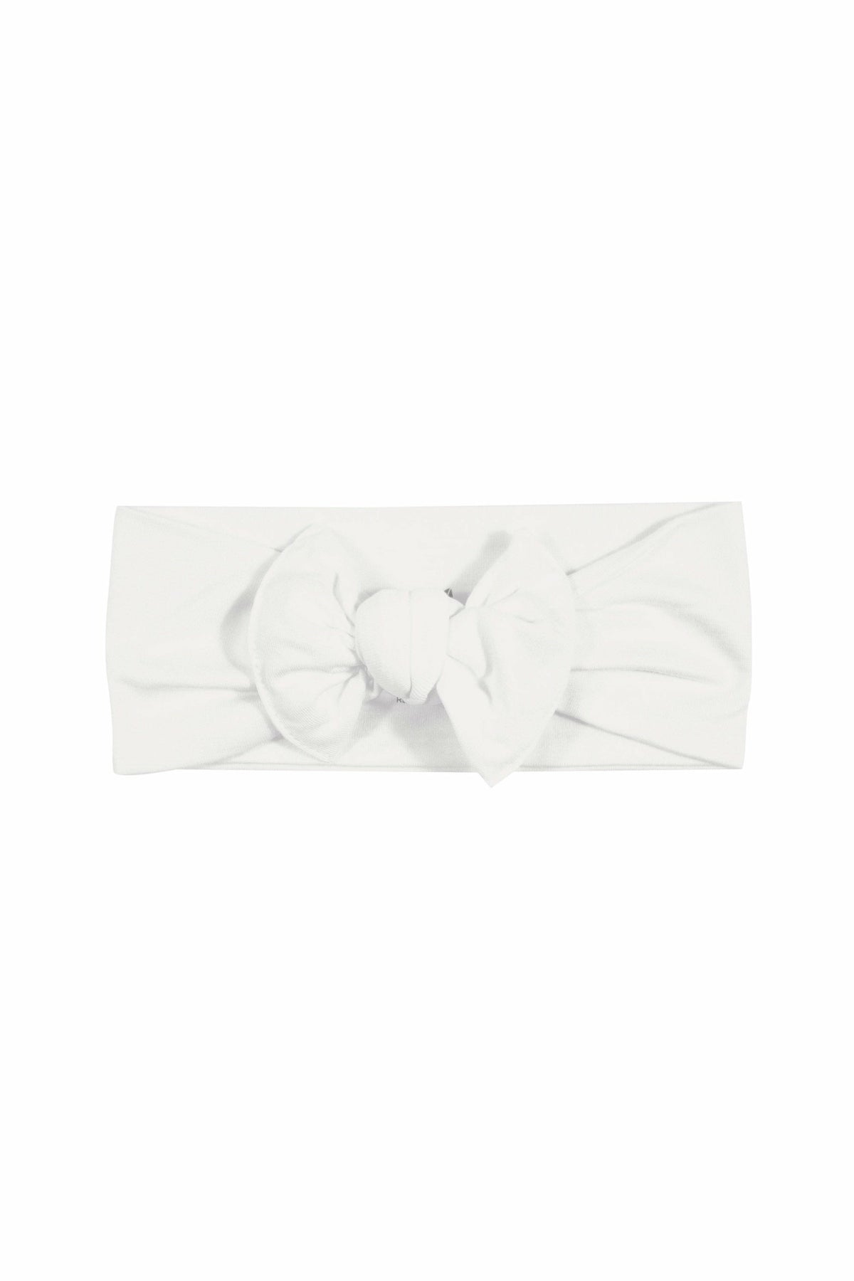 Knotted Bow Headband in Cloud | Kyte Baby