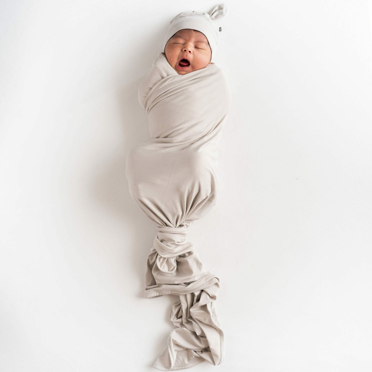 Knotted Cap in Oat | Kyte Baby