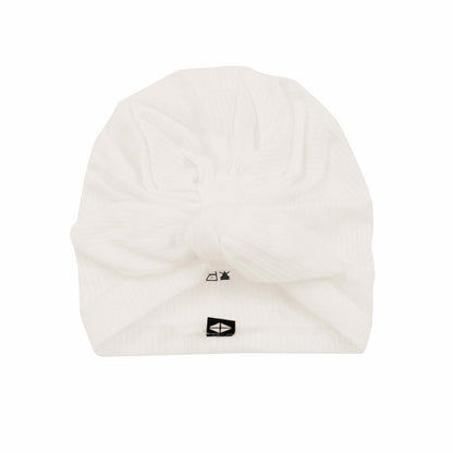 Ribbed Headwrap in Cloud | Kyte Baby