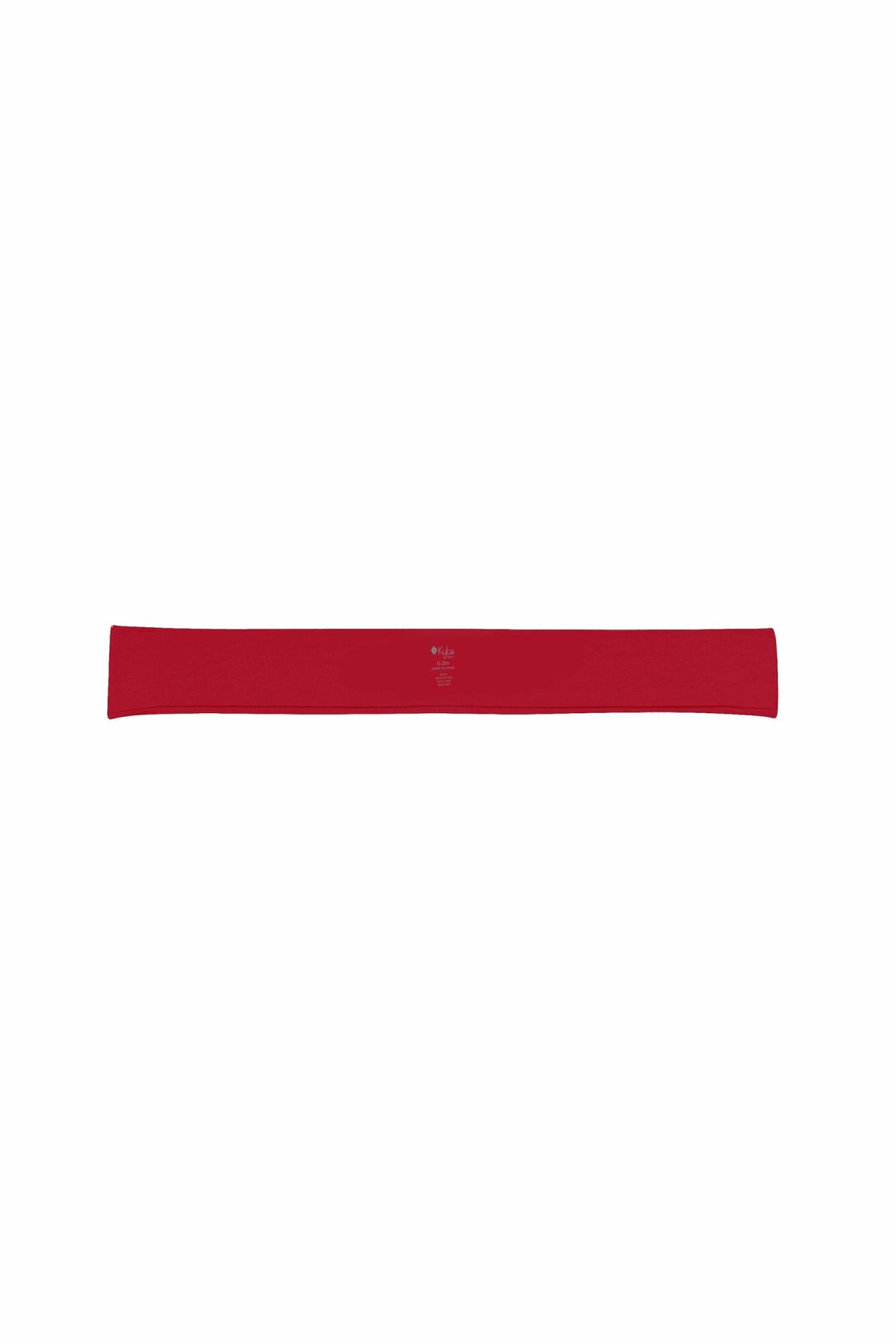 Knotted Bow Headband in Cardinal | Kyte Baby