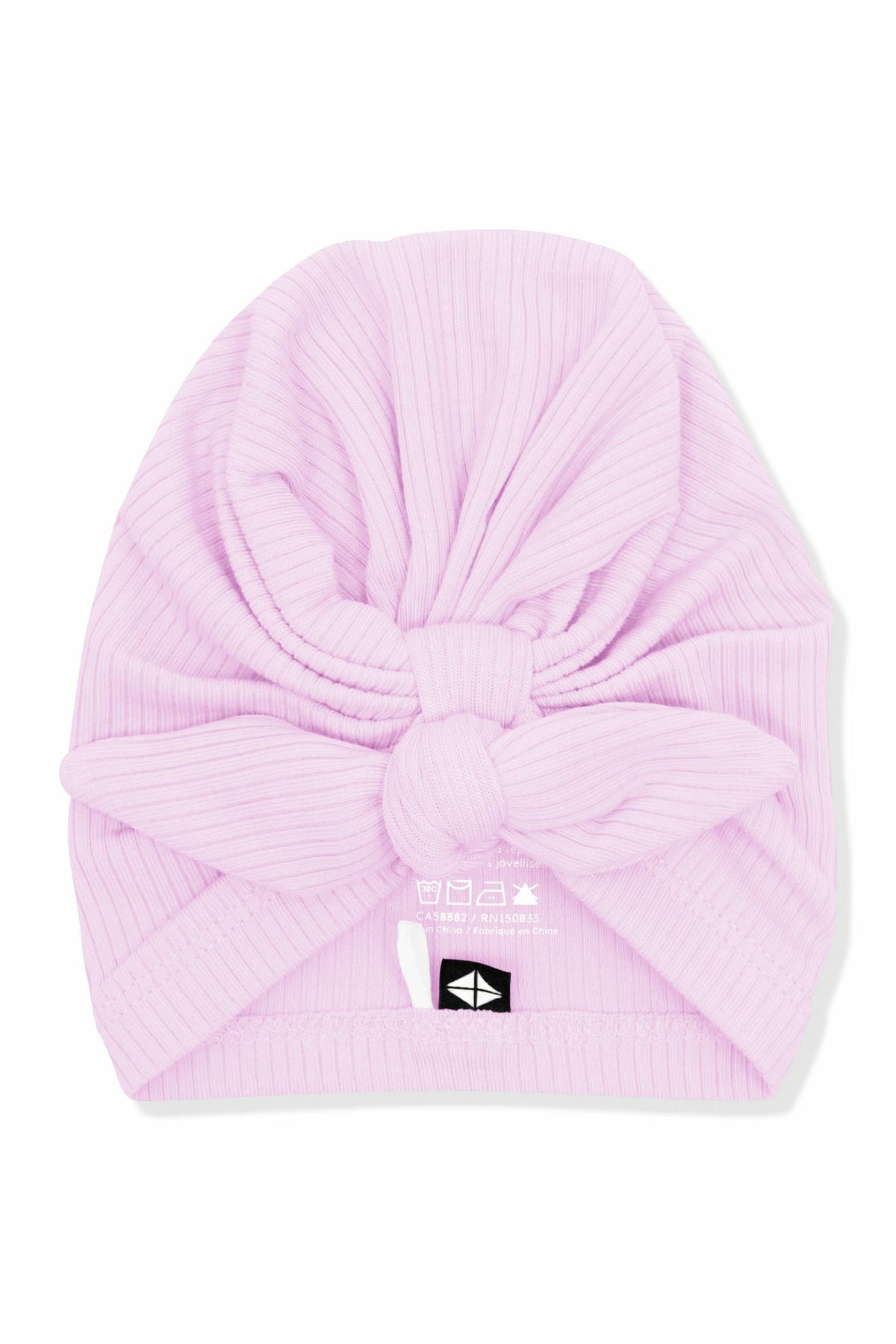 Ribbed Headwrap in Thistle | Kyte Baby