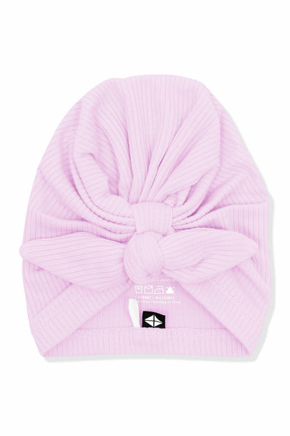 Ribbed Headwrap in Thistle | Kyte Baby