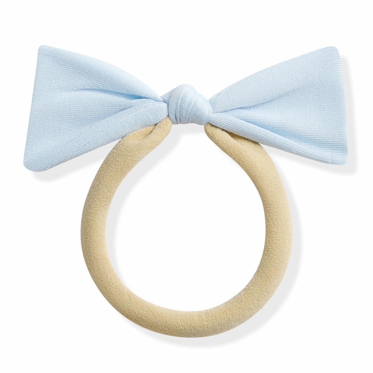 Tiny Nylon Bow in Breeze | Kyte Baby