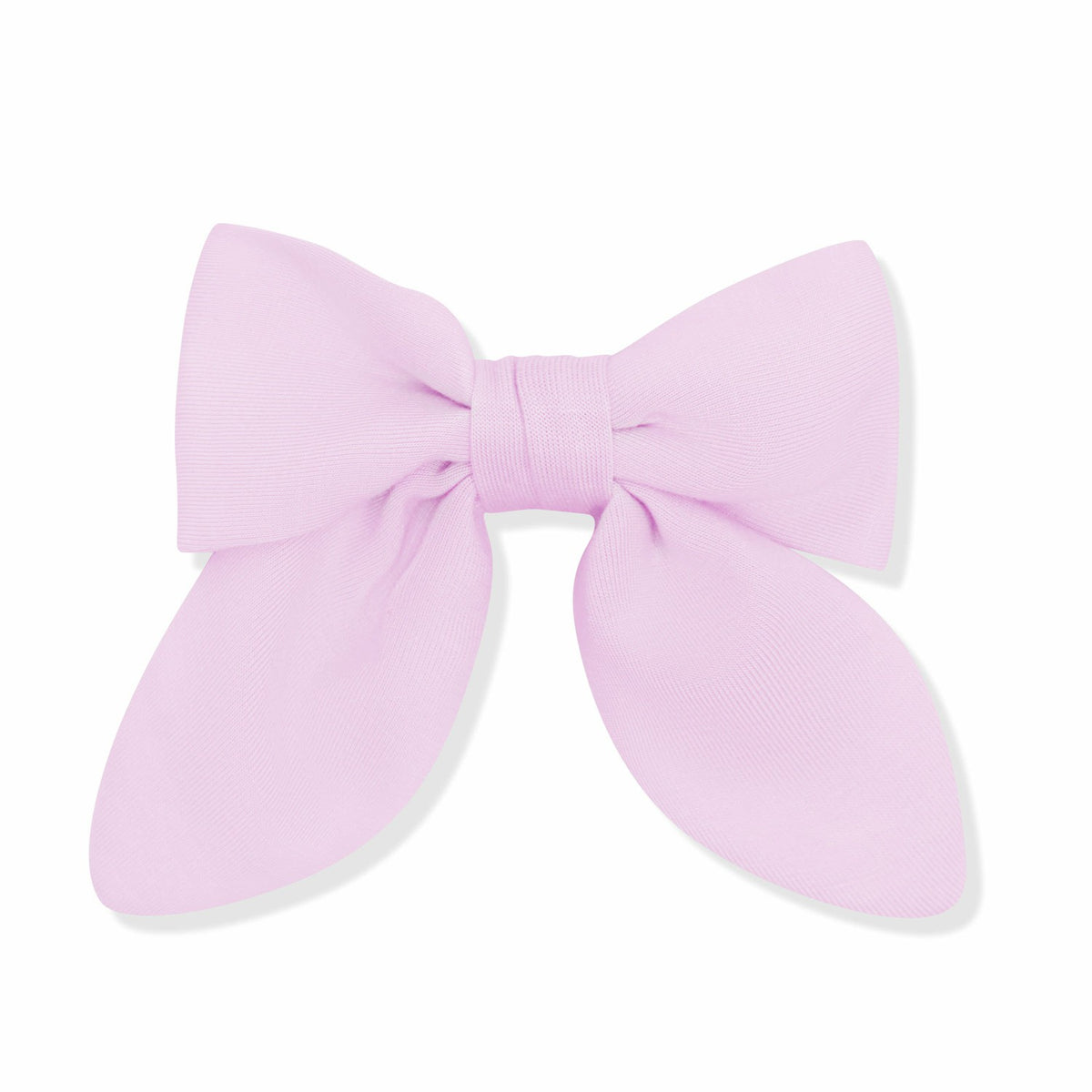 Medium Alligator Clip Bow in Thistle | Kyte Baby