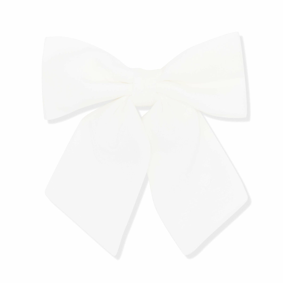 Large Alligator Clip Bow in Cloud | Kyte Baby